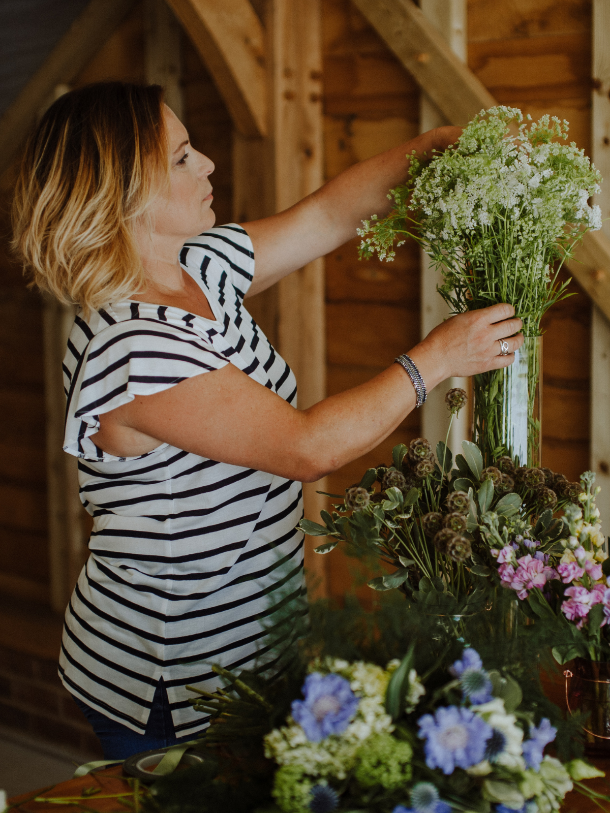 Gaynor from Beloved Flowers, specialist funeral florist based in Four Elms, Kent